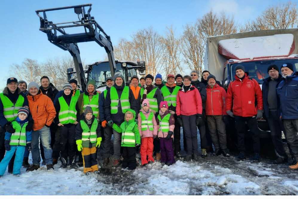 Weihnachtsbaum-Sammelaktion Weihnachtsbäume 2025